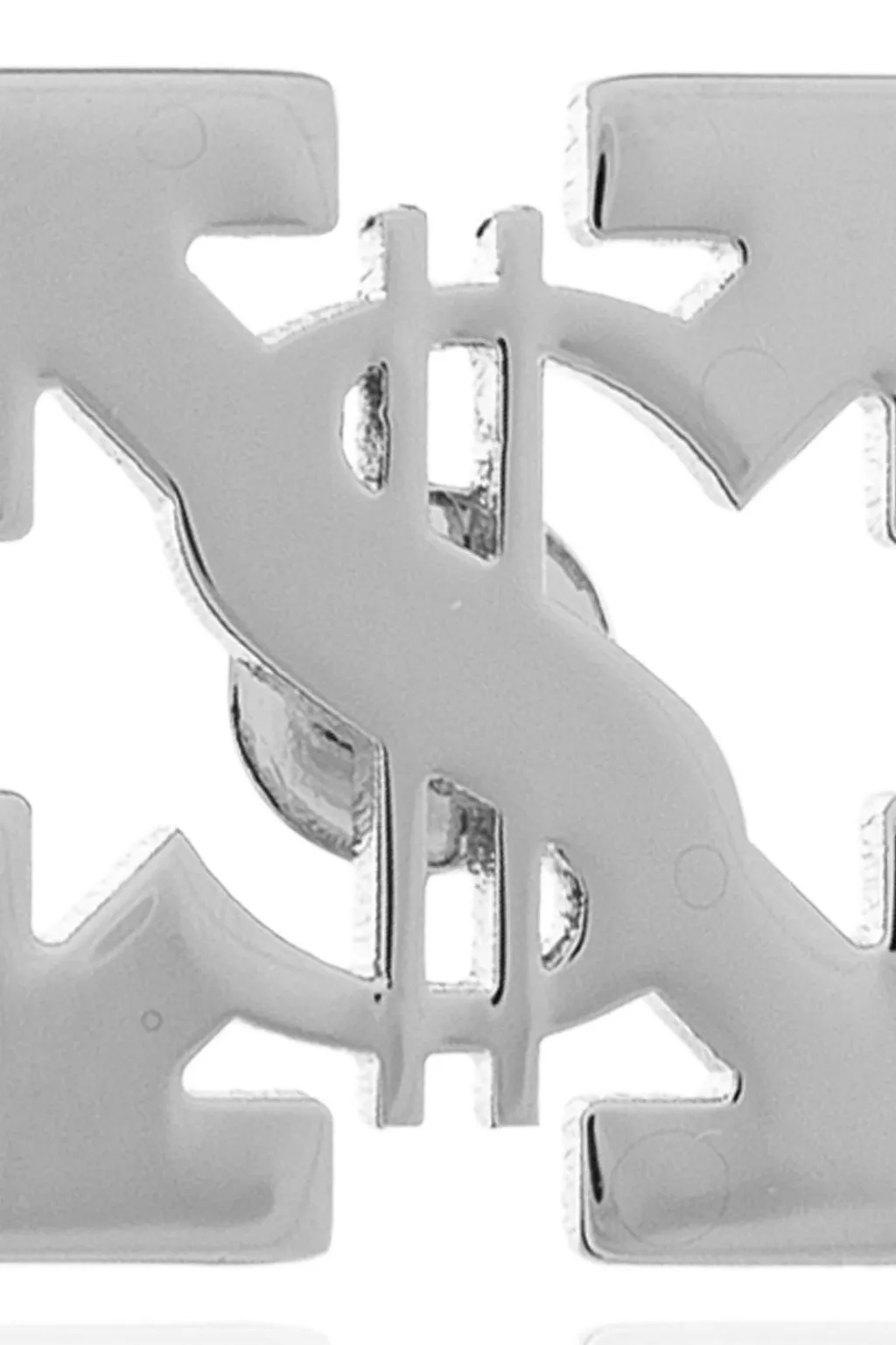 Arrows Logo Engraved Single Earring