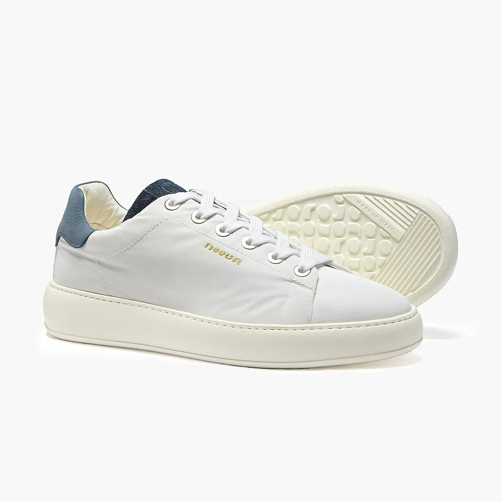 Noova Contrast Heel Low-Top Sneakers