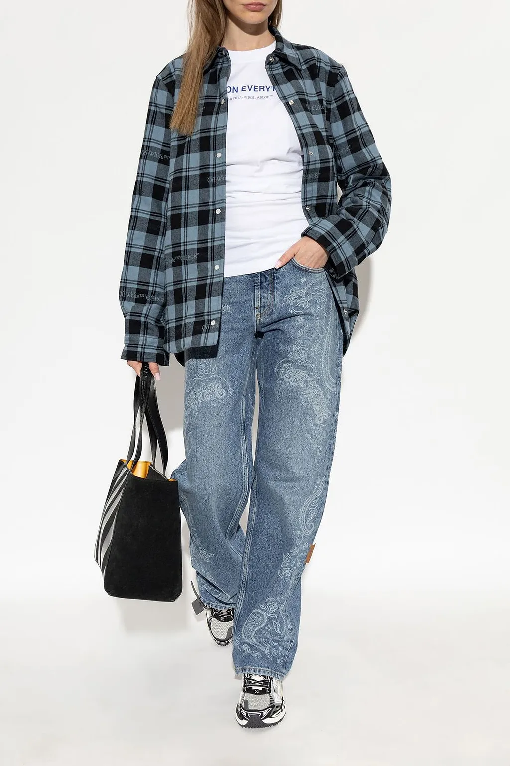 Checked Flannel Padded Overshirt