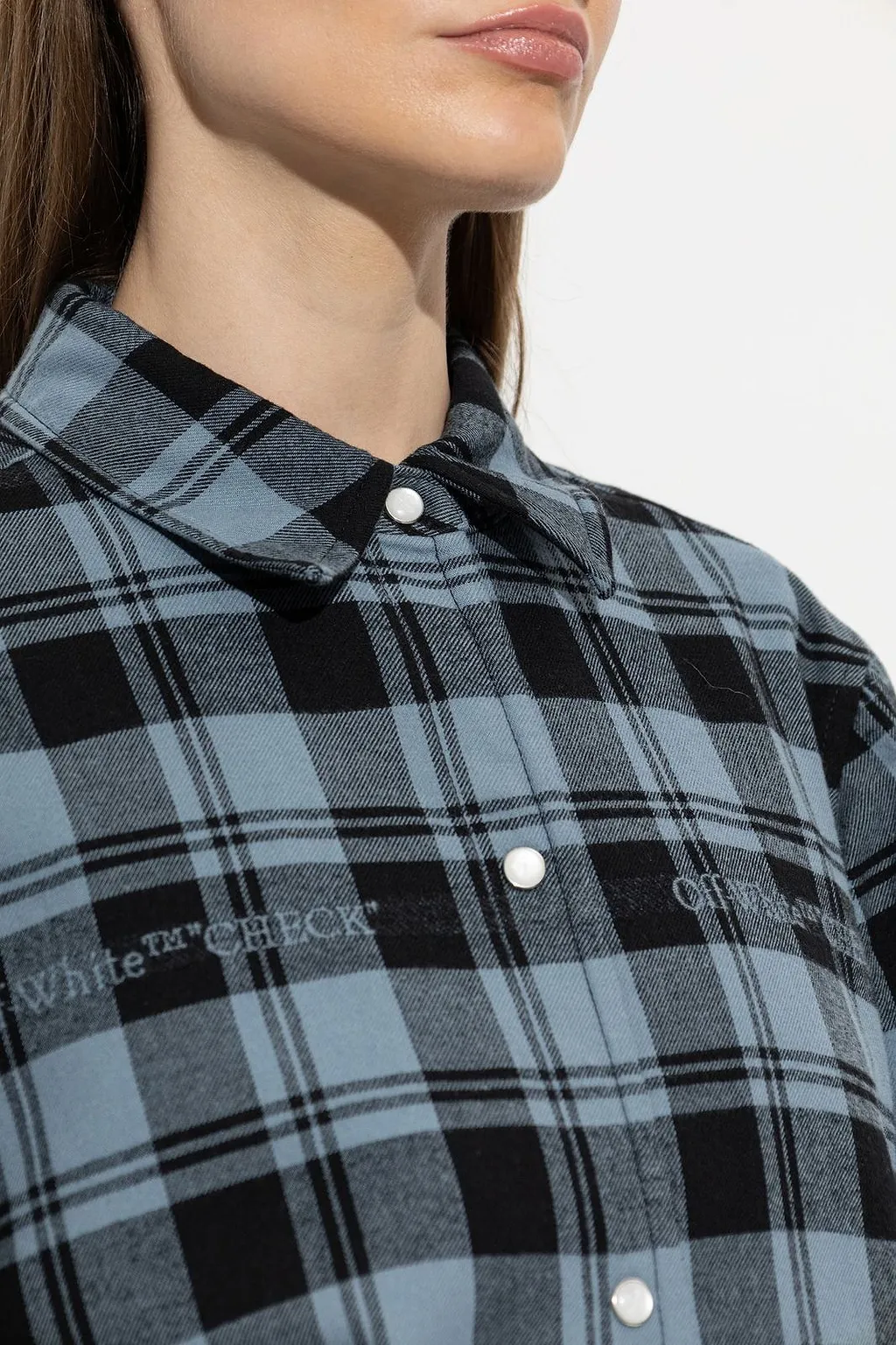 Checked Flannel Padded Overshirt