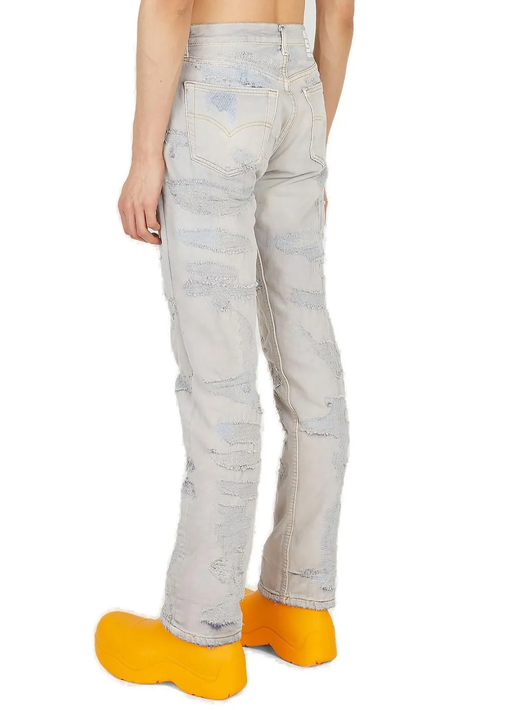 Notsonormal Distressed Mid-Rise Jeans
