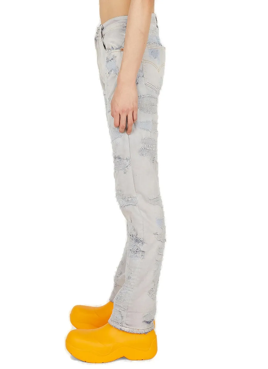 Notsonormal Distressed Mid-Rise Jeans