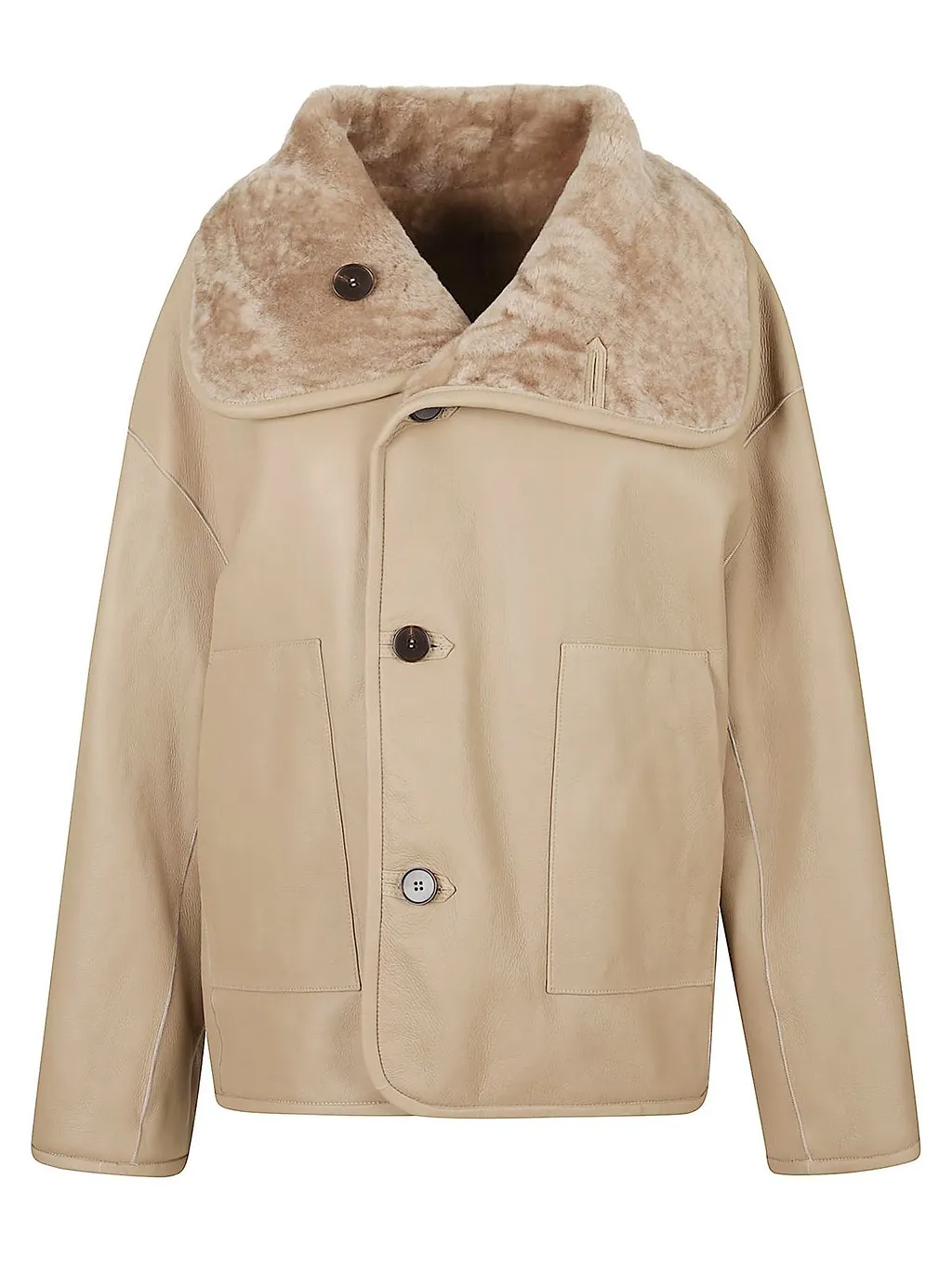 Giselle Reversible Shearling Coat