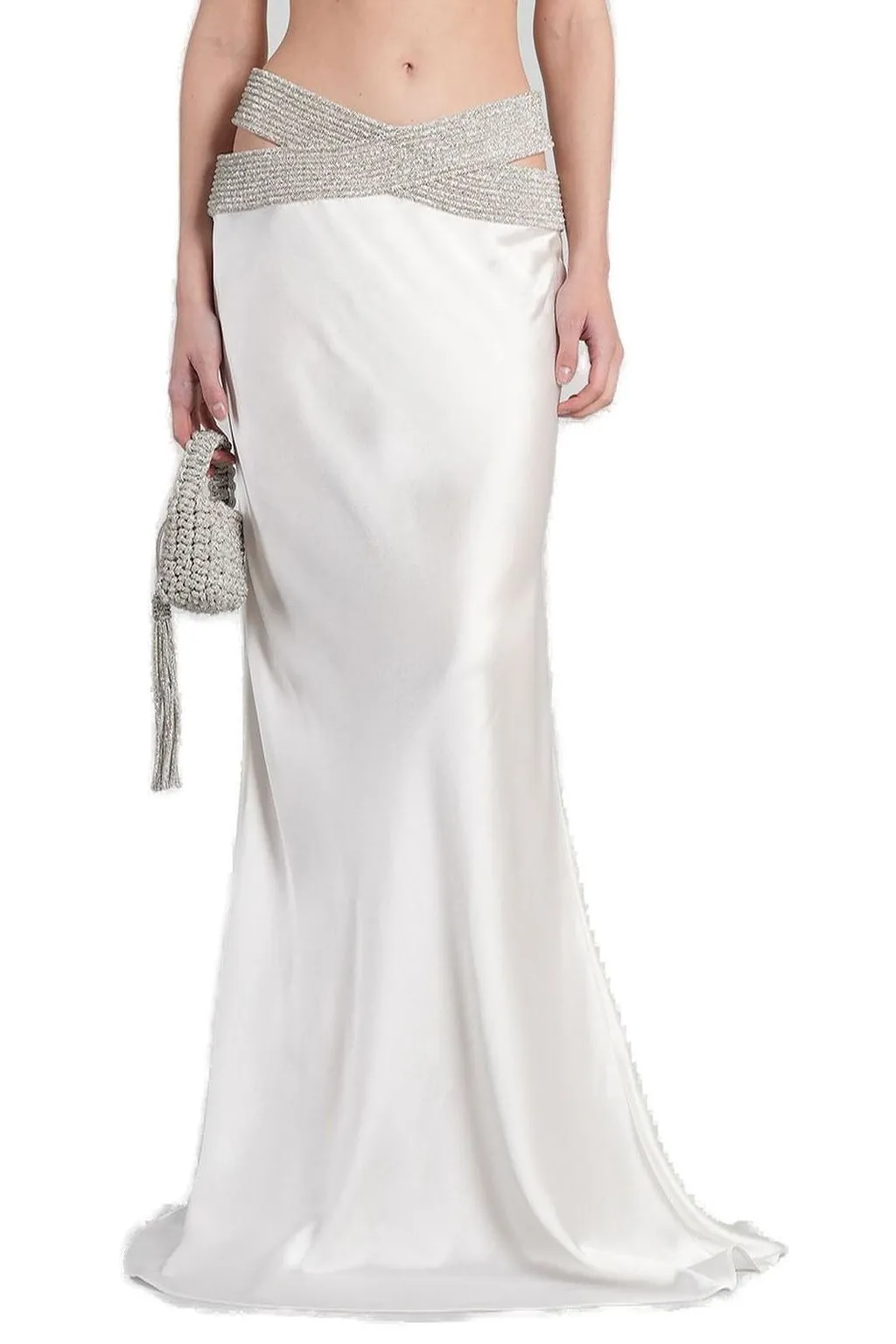 Eternity Embellished Cut-Out Skirt
