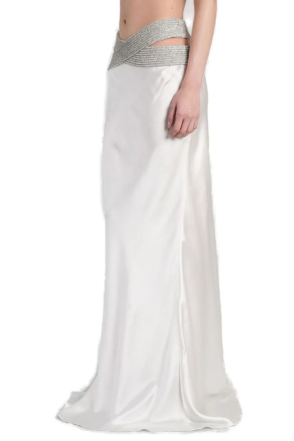 Eternity Embellished Cut-Out Skirt