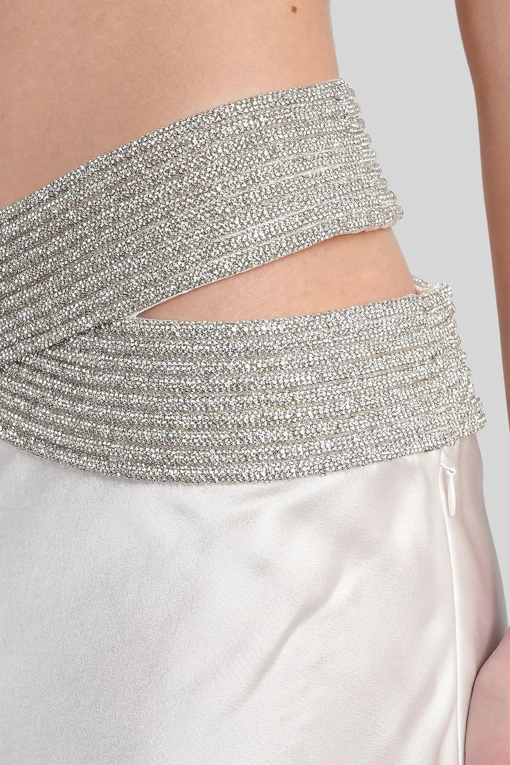 Eternity Embellished Cut-Out Skirt