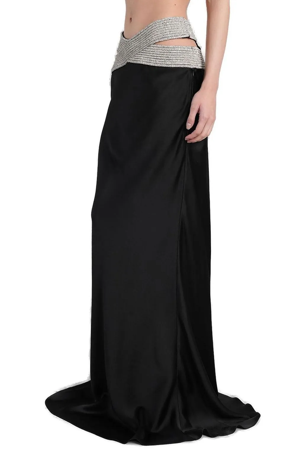 Eternity Embellished Cut-Out Skirt