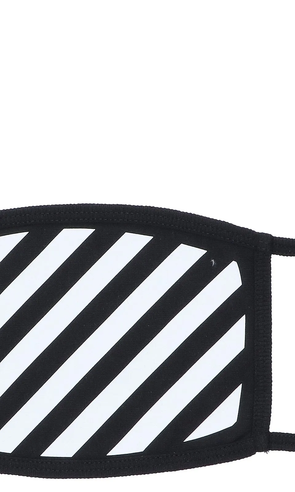 Diag Striped Face Mask