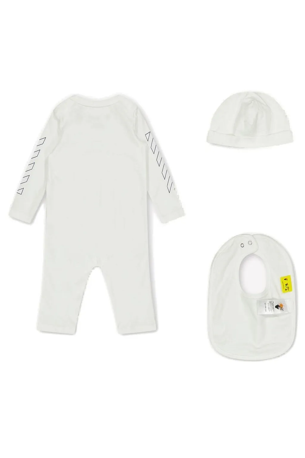 Off-White Kids Logo Printed Babygrow Set