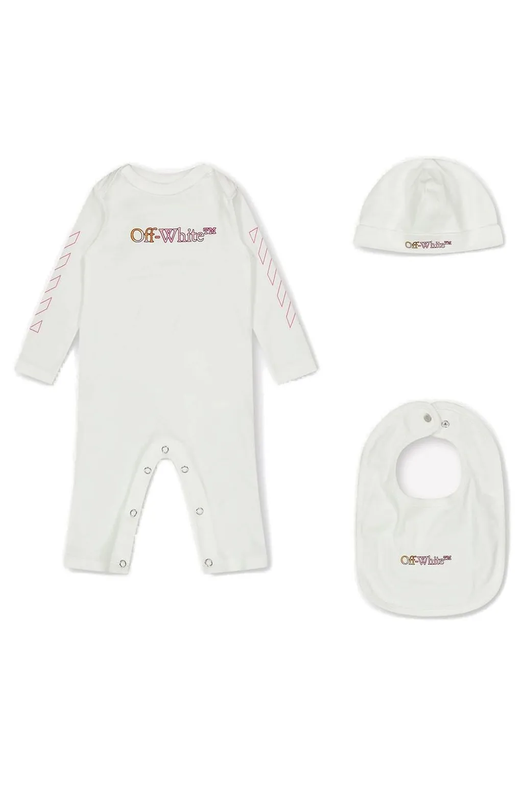 Logo Printed Babygrow Set