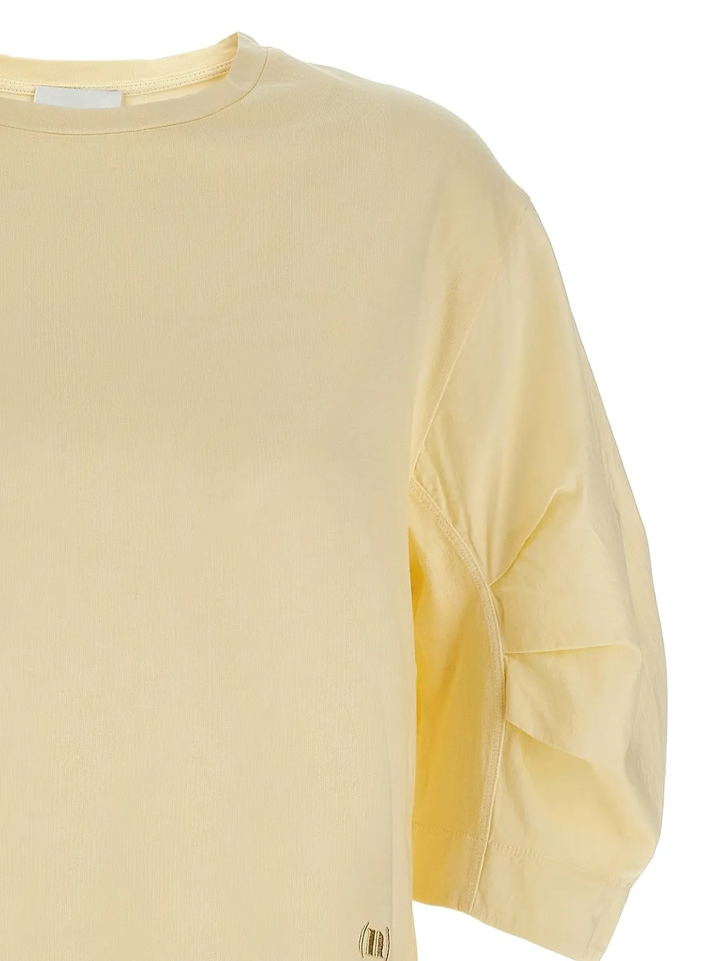 Nude Logo Embroidered Top