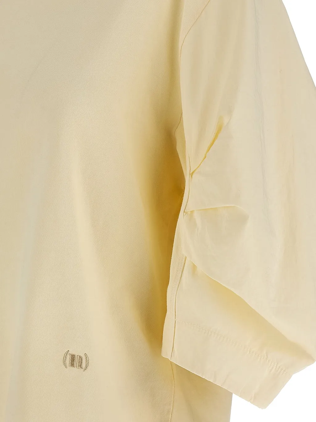 Nude Logo Embroidered Top