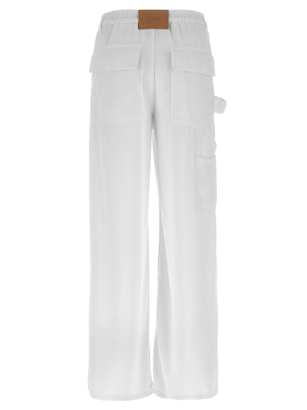 Nude Logo Patch Cargo Pants