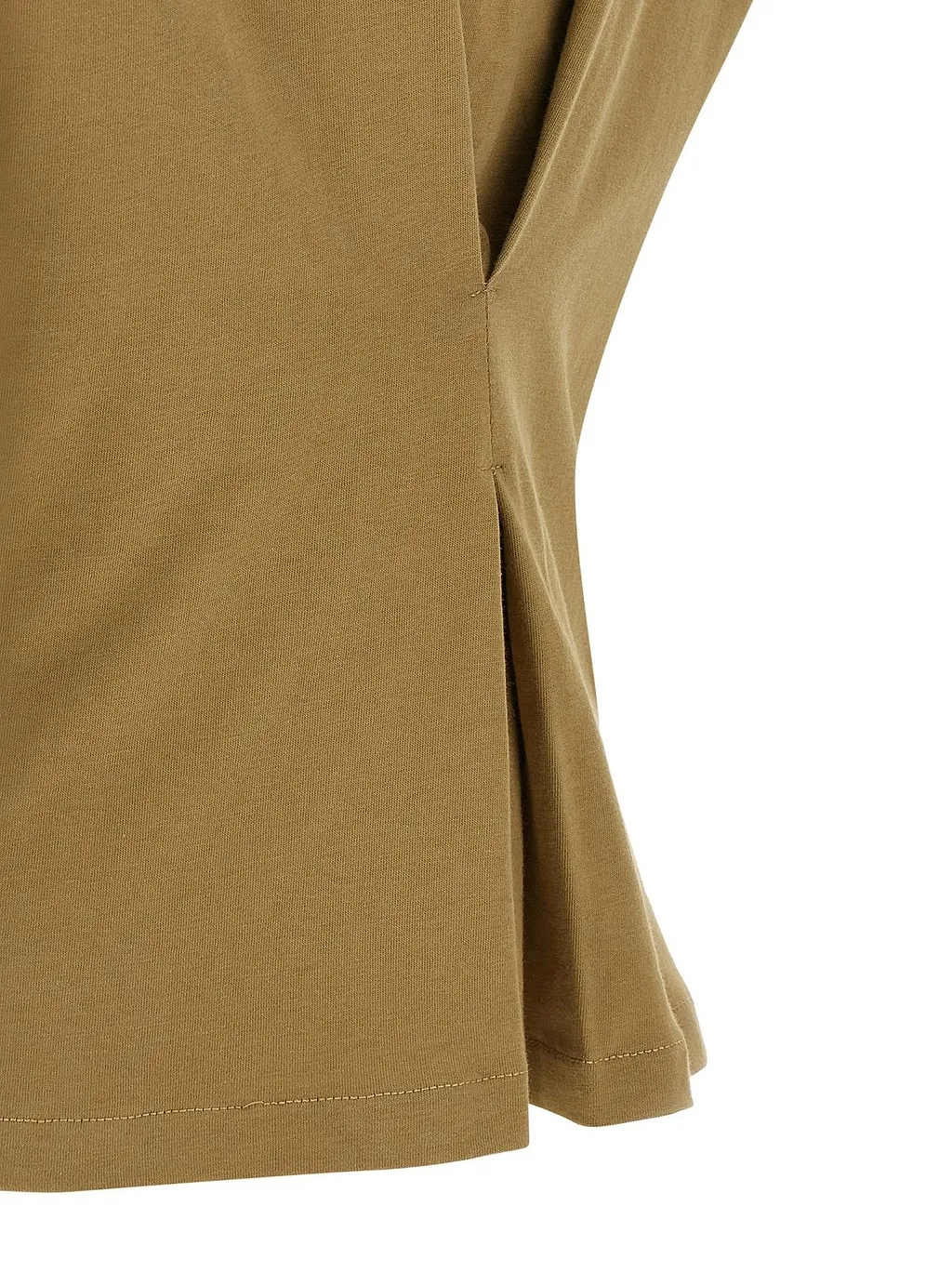 Maxi Sequin Back-Slit T-Shirt