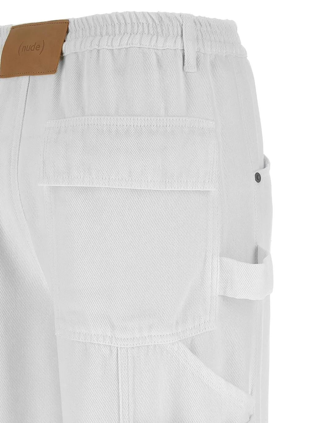 Nude Logo Patch Cargo Pants