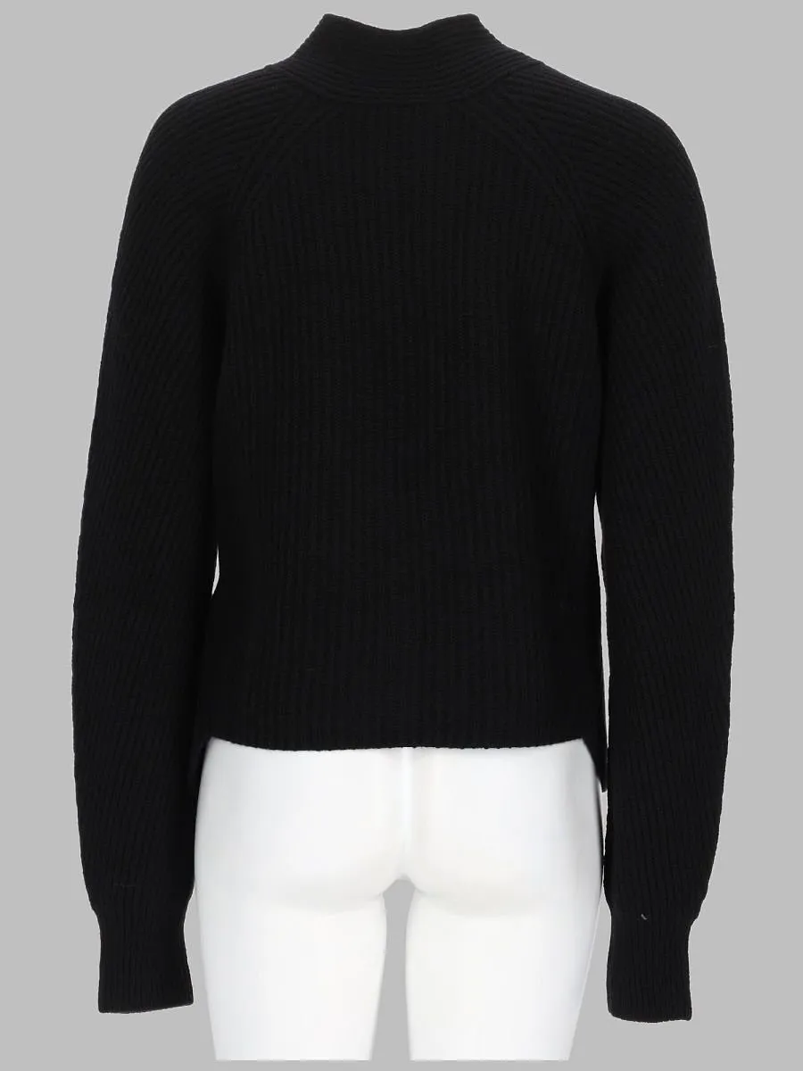 Nude Ribbed Cropped Cardigan