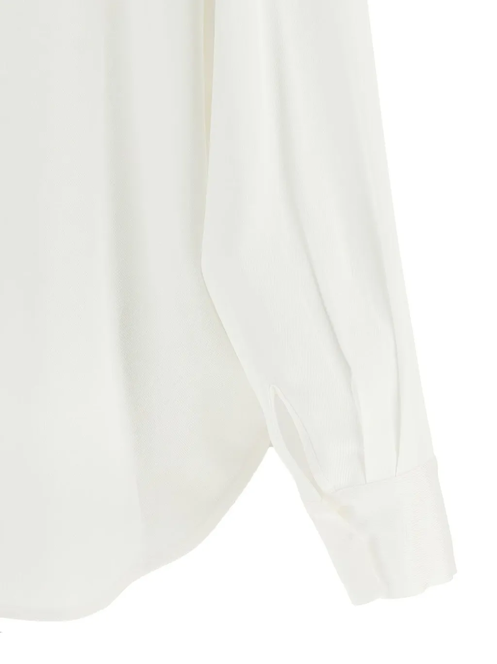 Nude Relaxed V-Neck Top