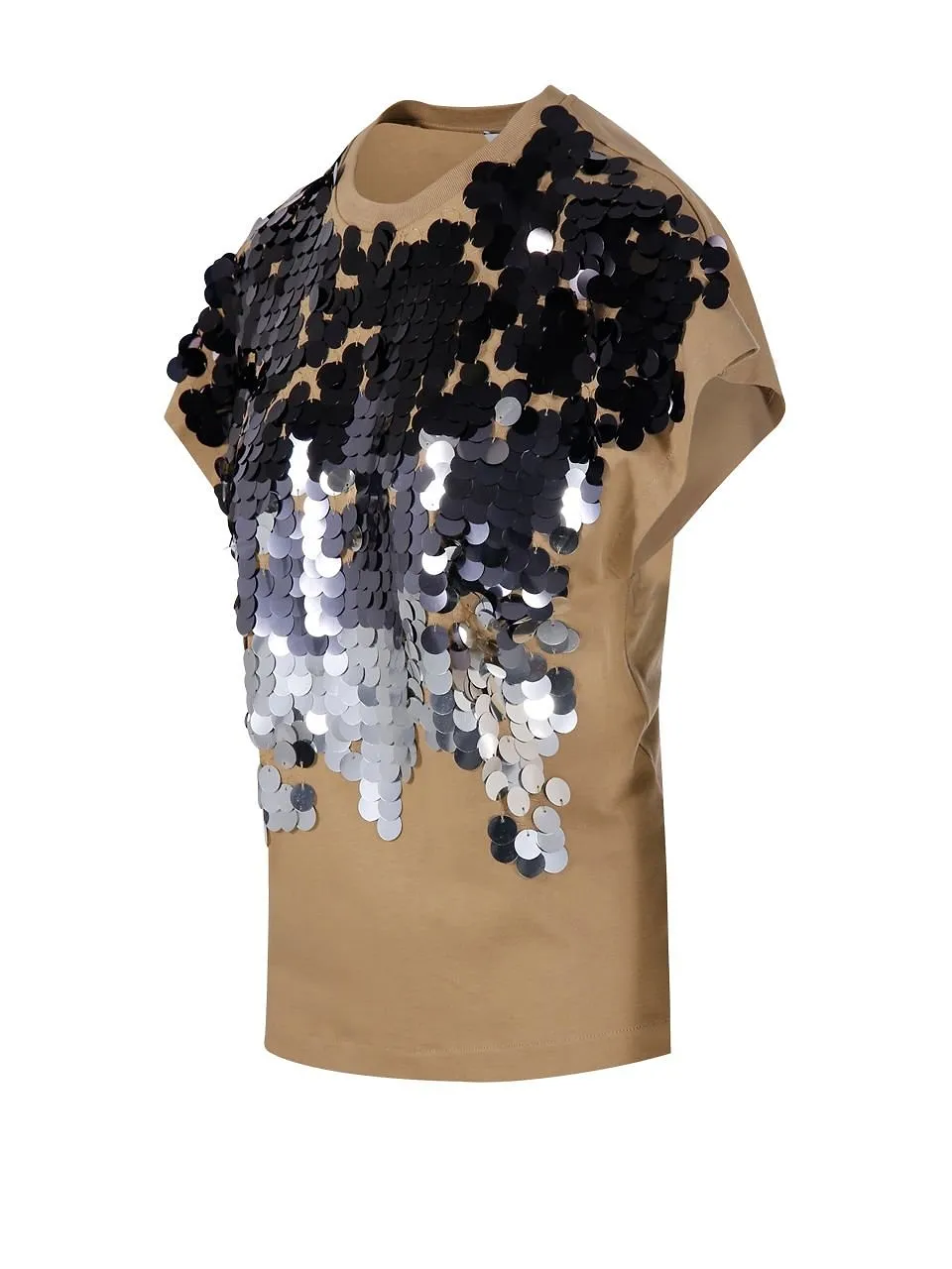 Sequinned Short-Sleeve T-Shirt