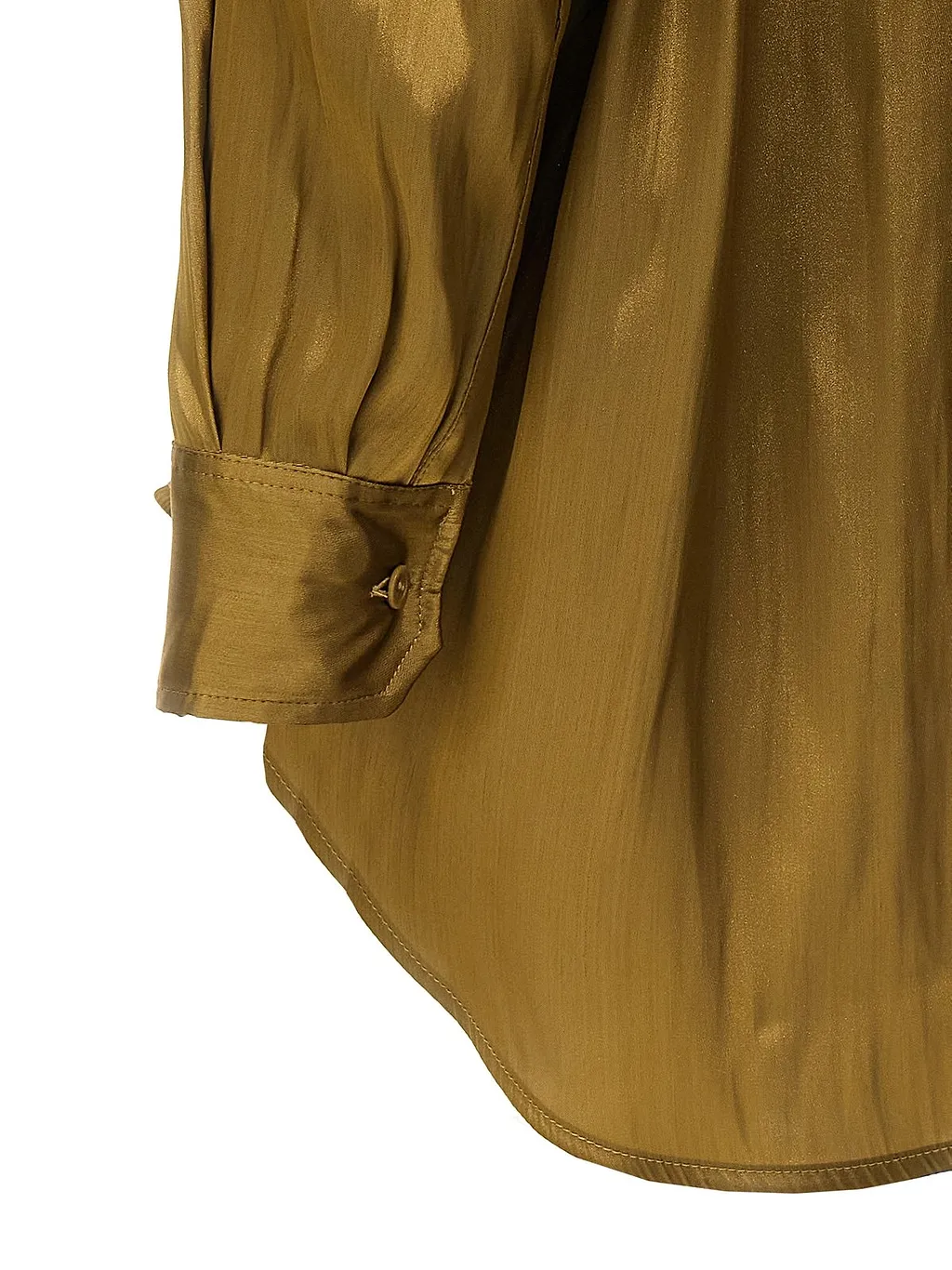 Nude Satin Blouse