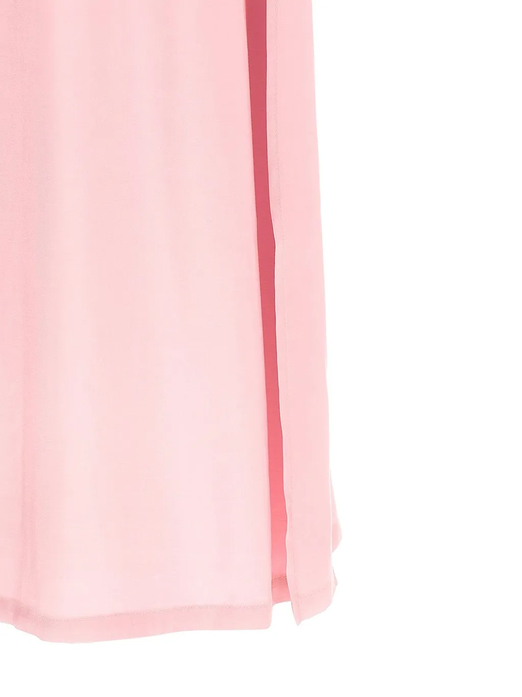 Nude Sleeveless Maxi Dress