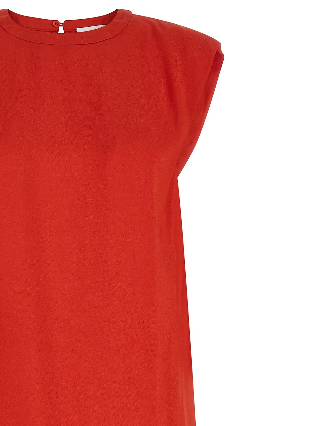 Nude Sleeveless Maxi Dress