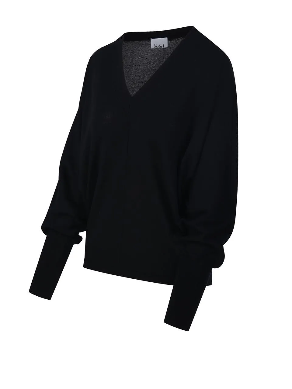 Nude V-Neck Sweater