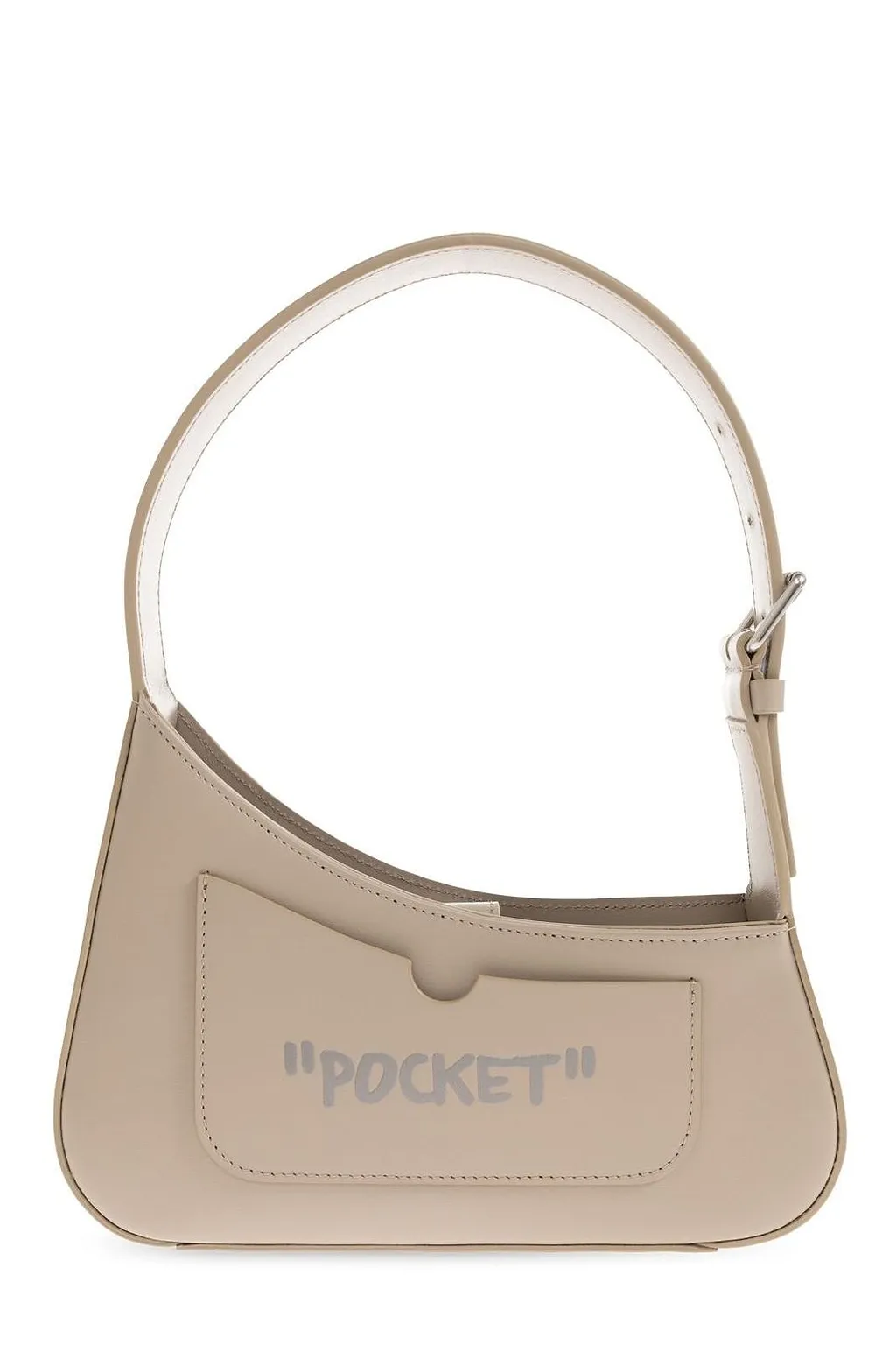 Off-White Glam Inside Logo Plaque Tote Bag