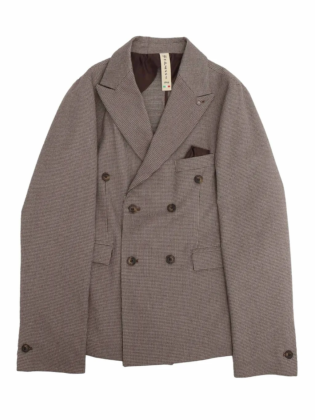 Nupkeet Double-Breasted Tailored Blazer