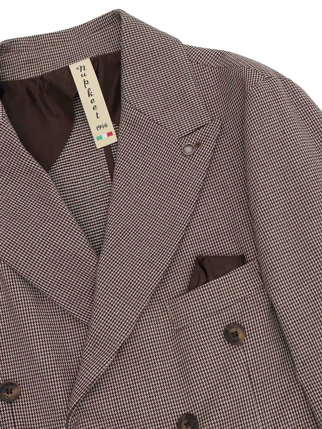 Nupkeet Double-Breasted Tailored Blazer