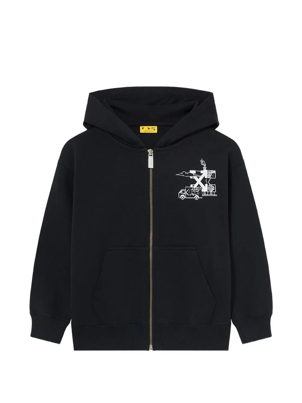 Off-White Kids Zip-Up Hoodie