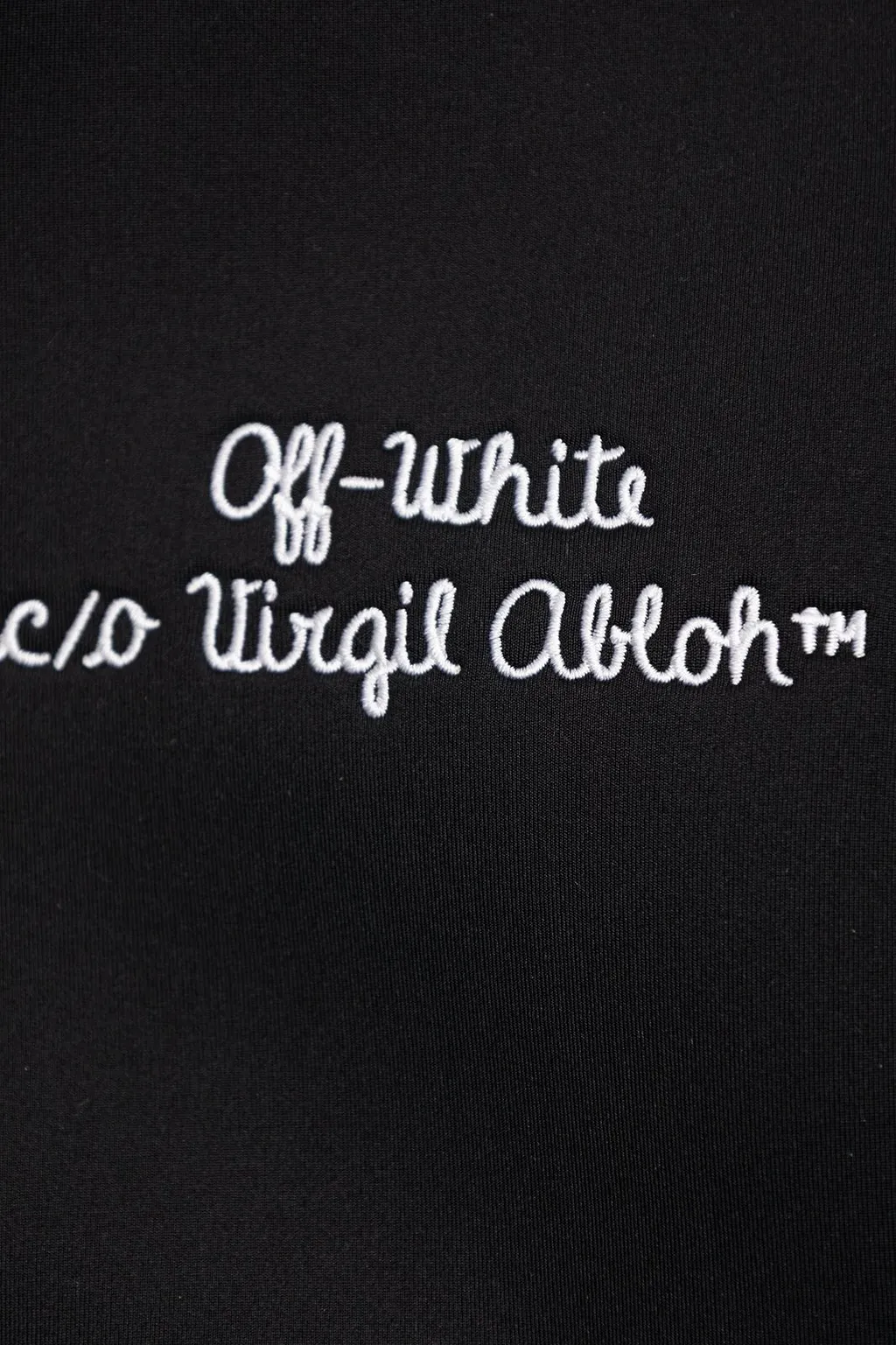 Off-White Kids X Virgil Logo Patch Bomber Jacket