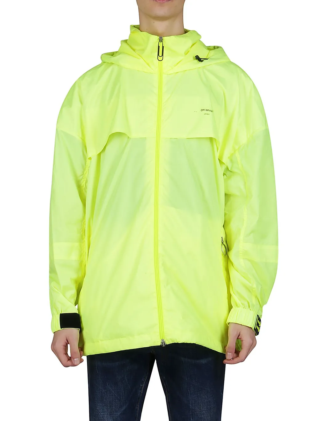Off-White Hooded Lightweight Jacket