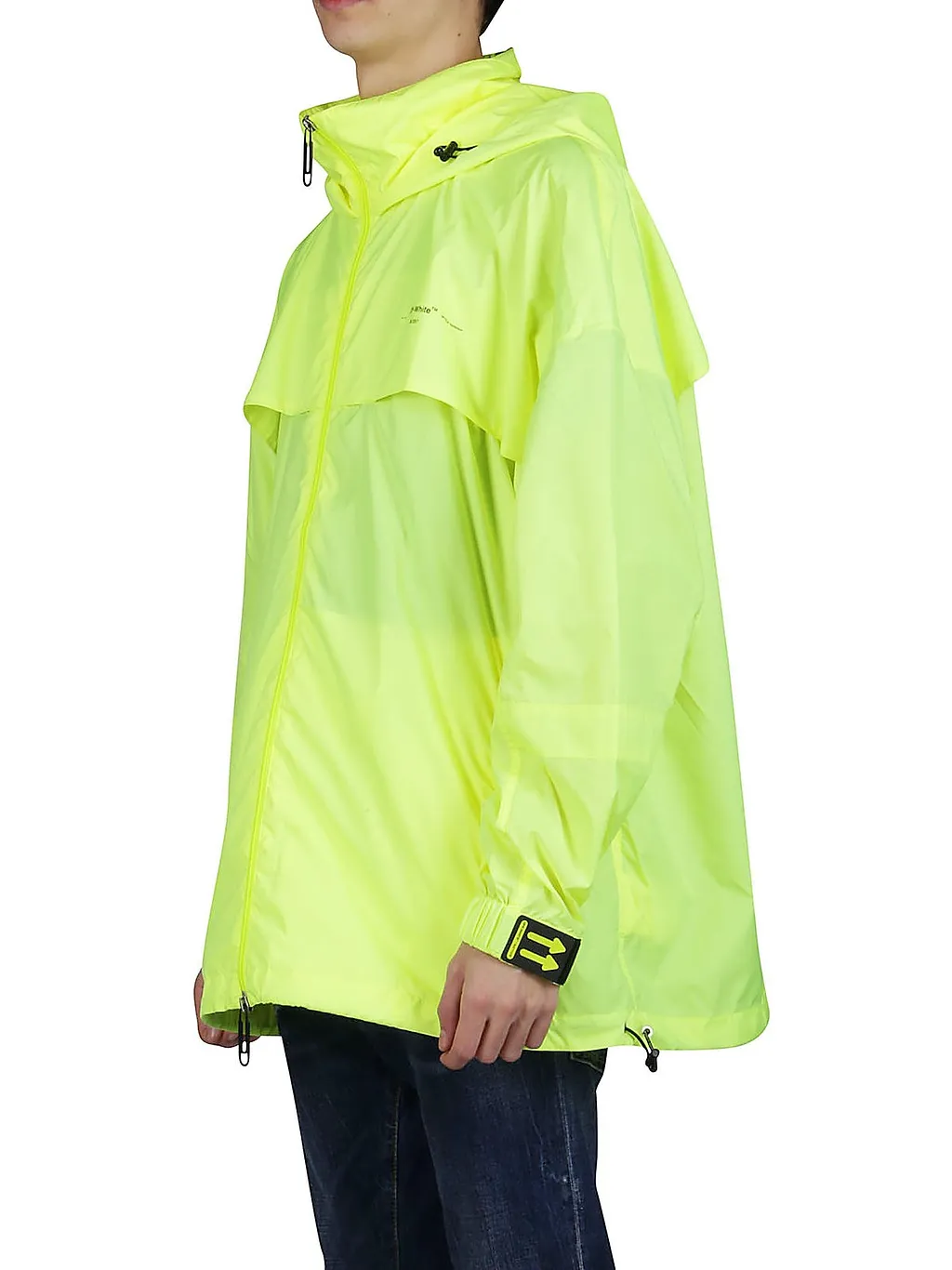 Off-White Hooded Lightweight Jacket