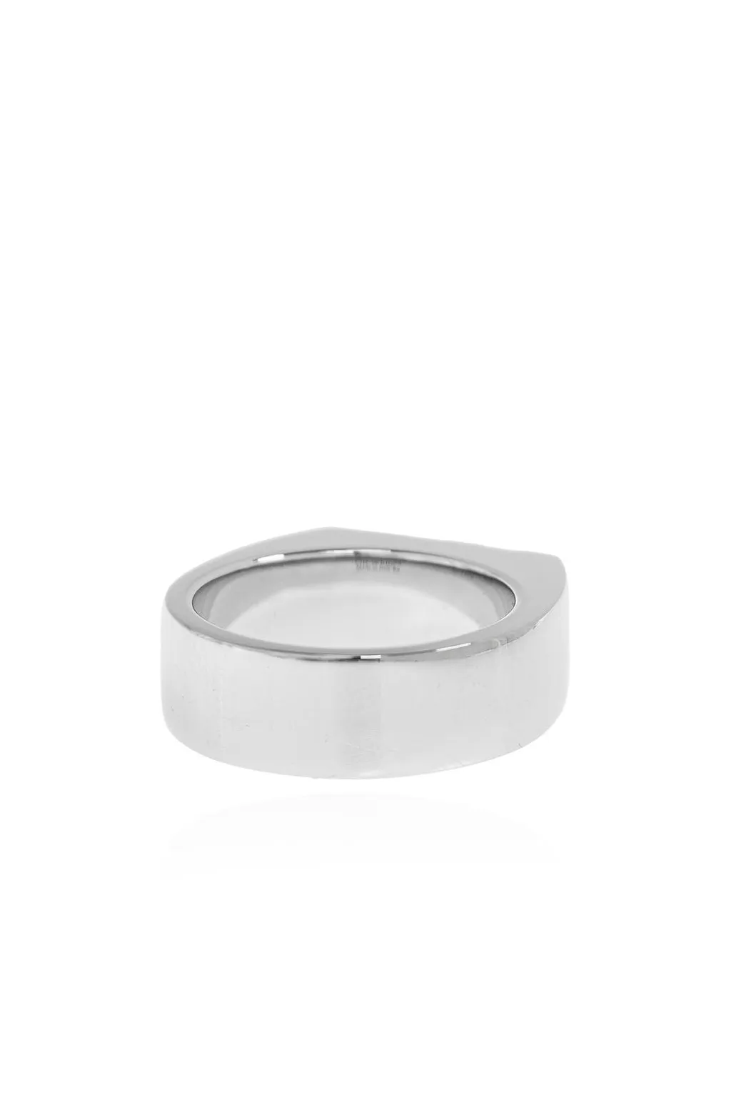 Diagonal Plaque Signet Ring