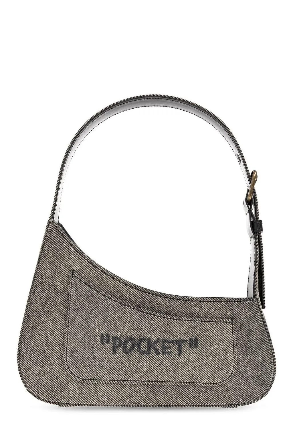 Jitney Logo Plaque Shoulder Bag