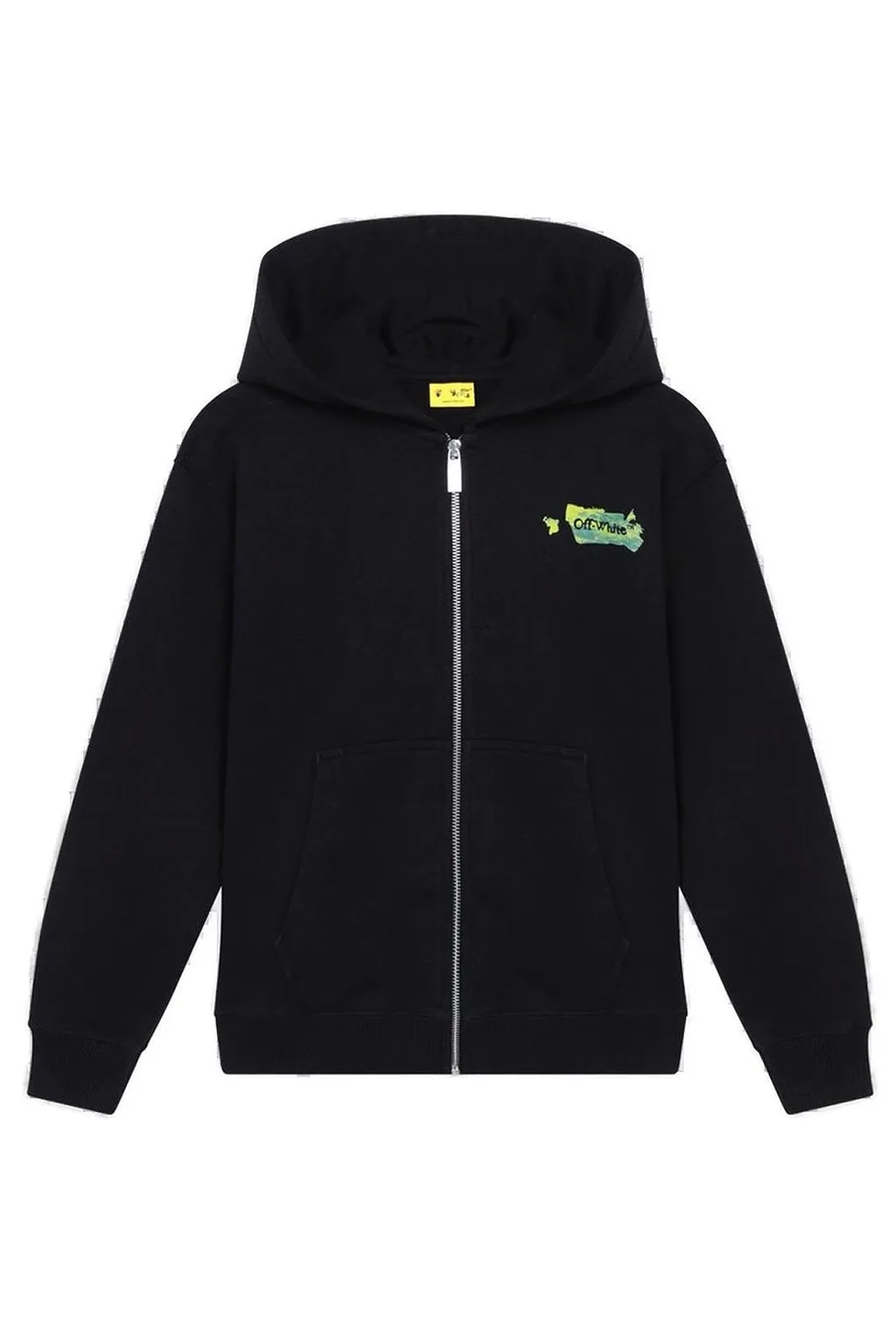 Off-White Kids Arrow Acrylic Zip Hoodie