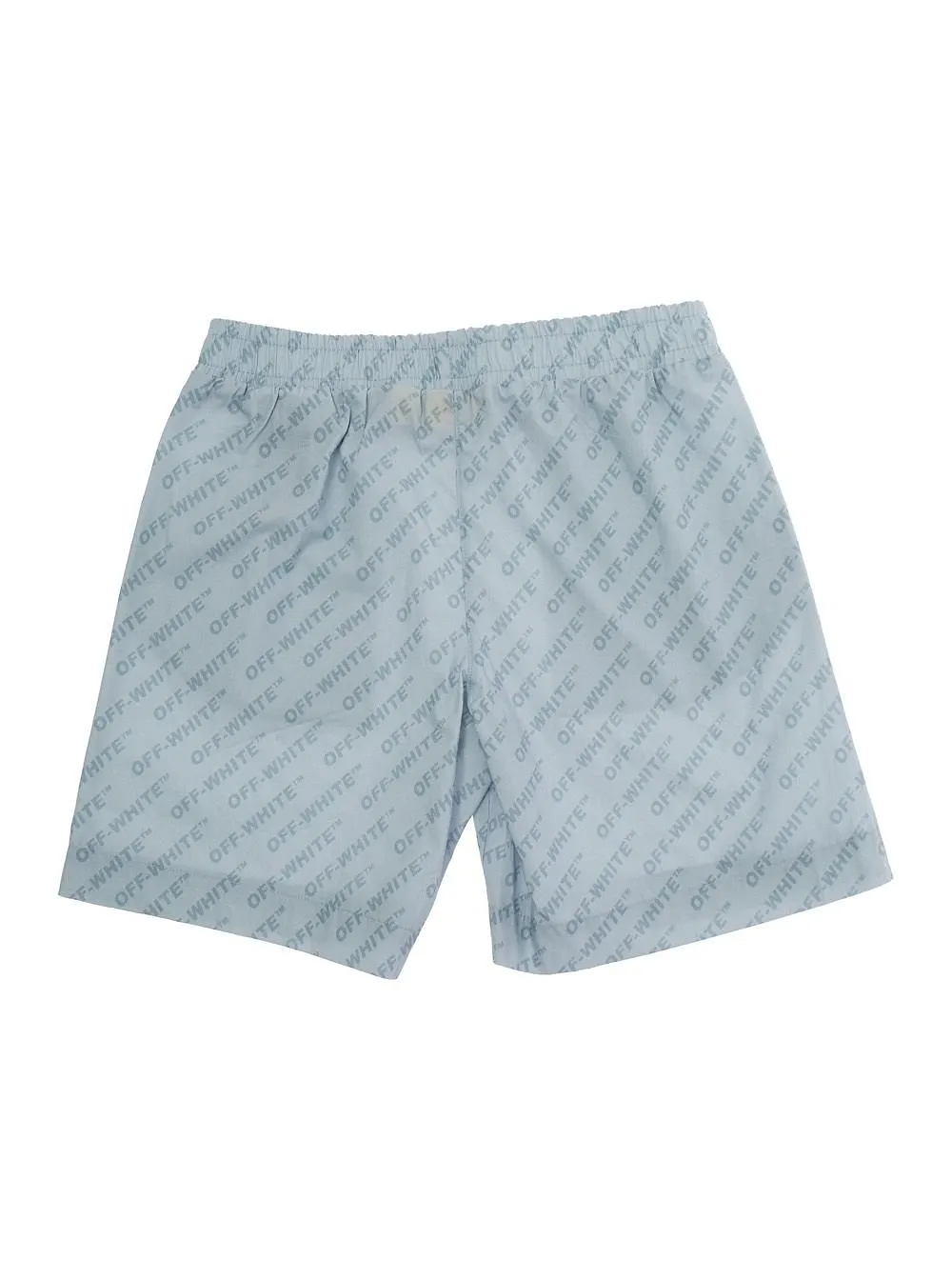 Off-White Kids Allover Logo Printed Shorts