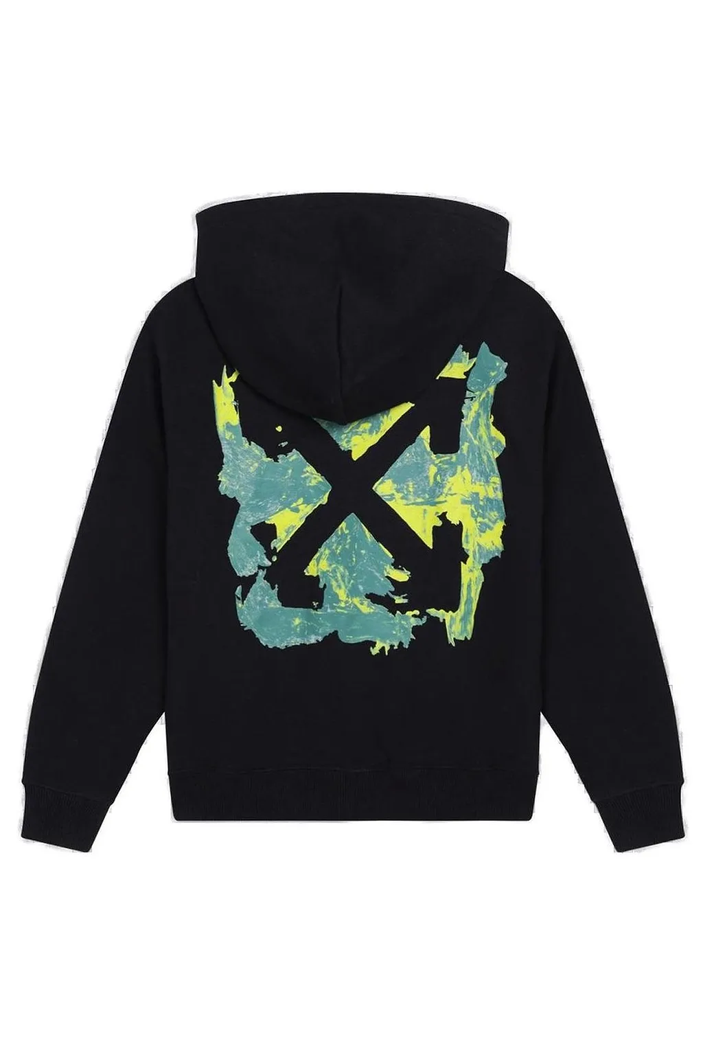 Off-White Kids Arrow Acrylic Zip Hoodie