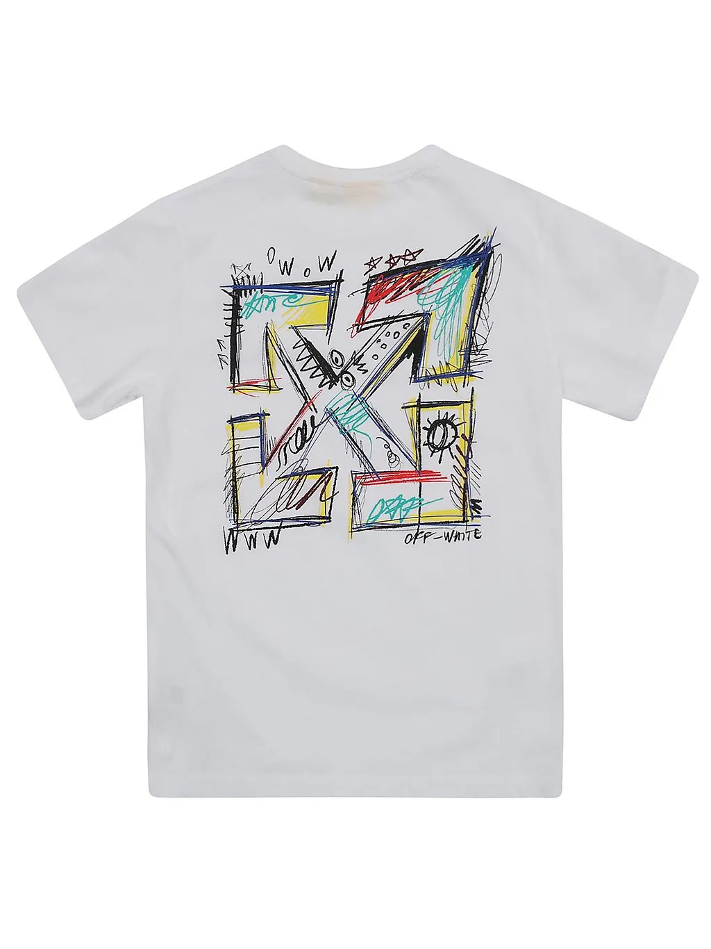 Off-White Kids Arrow Scribble Crewneck T-Shirt