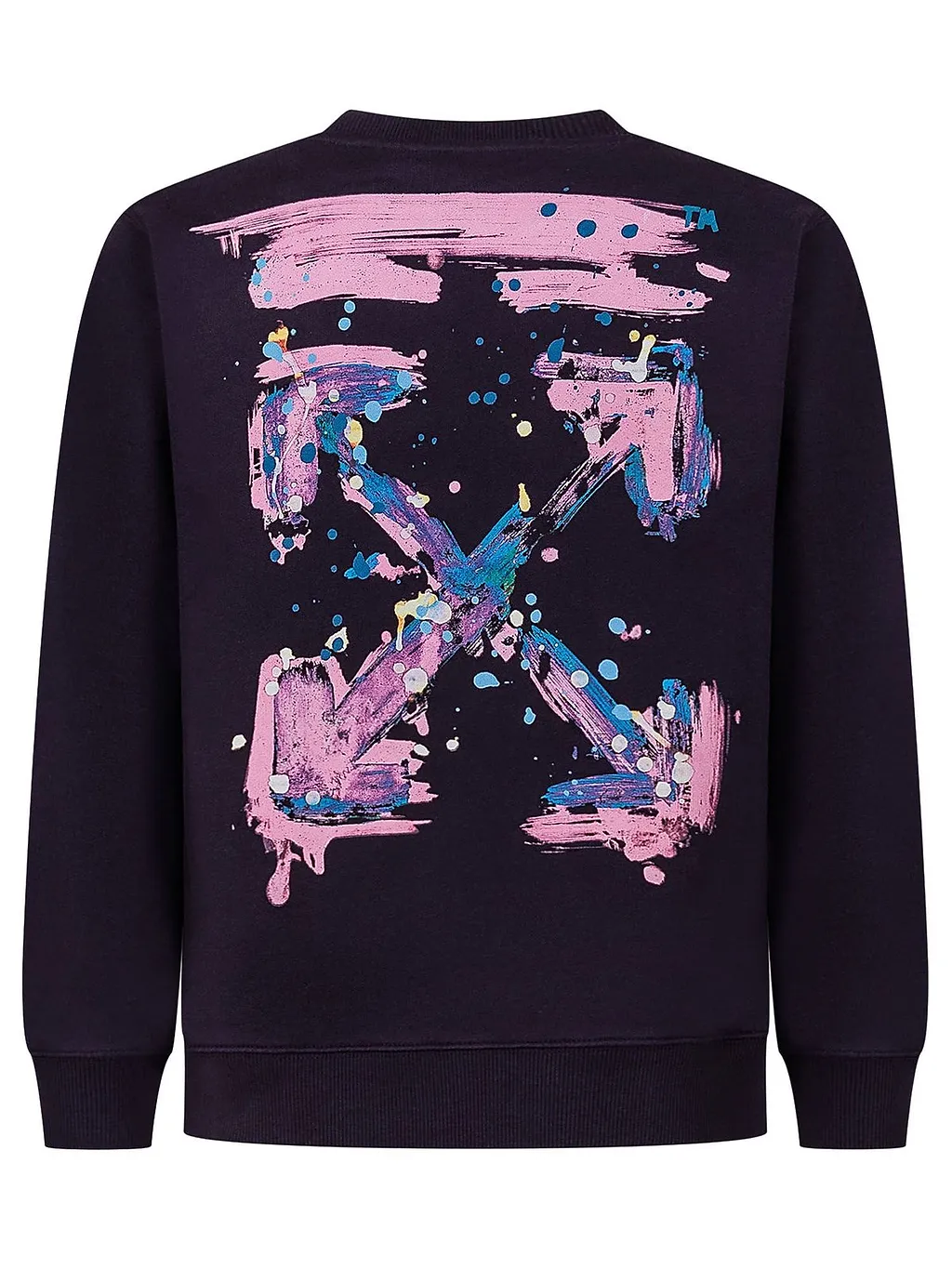 Off-White Kids Arrow Splat Crewneck Sweatshirt