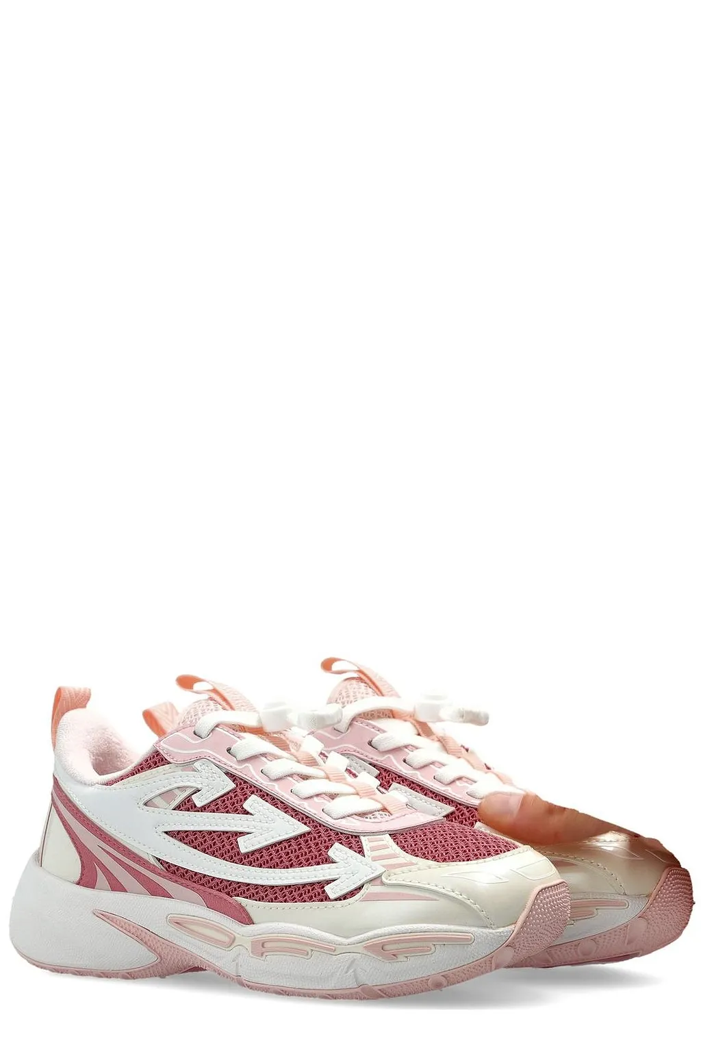 Off-White Kids Be Right Back Mesh Sneakers