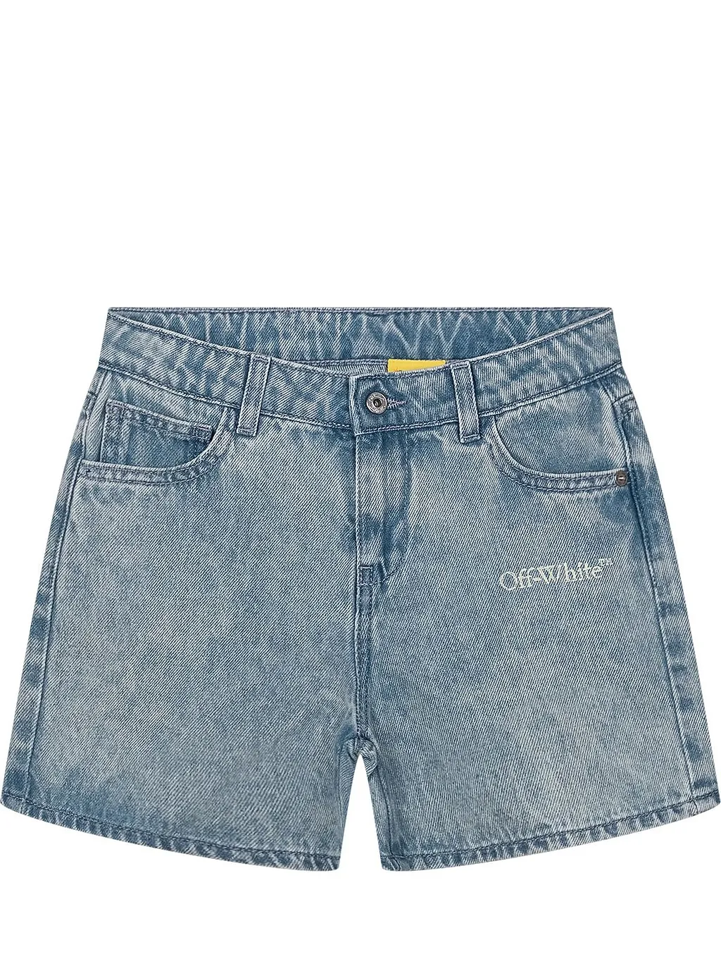 Off-White Kids Bookish Denim Shorts