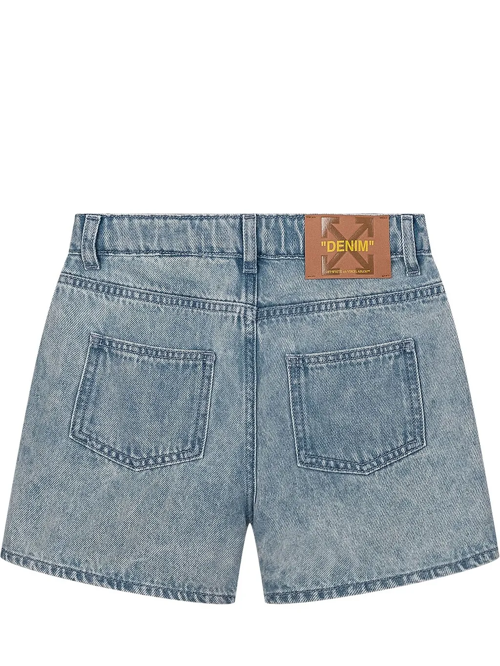Off-White Kids Bookish Denim Shorts
