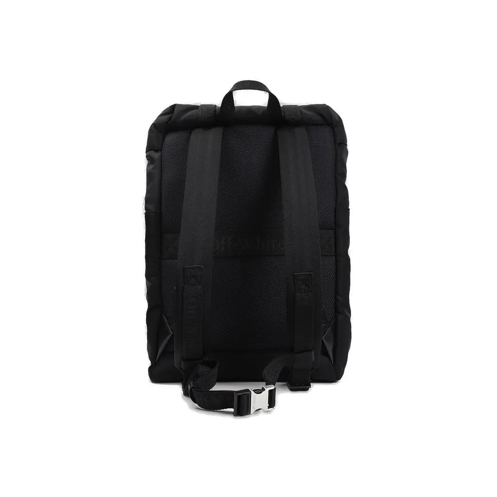Logo Printed Buckle-Detailed Backpack
