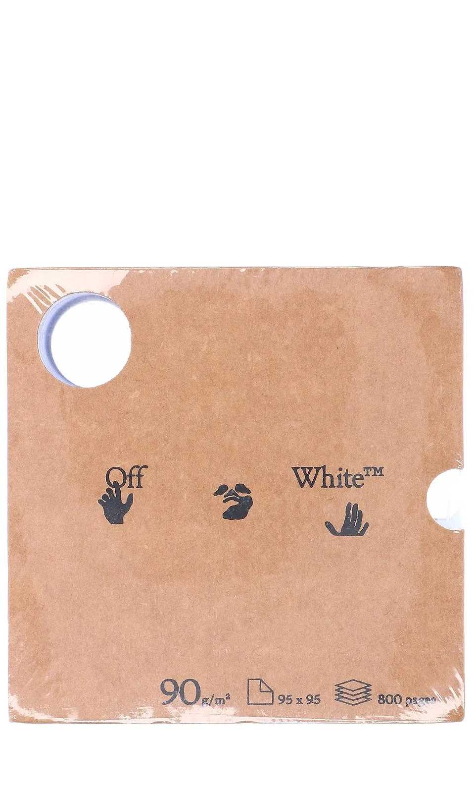 Off-White Logo Printed Cube Notebook