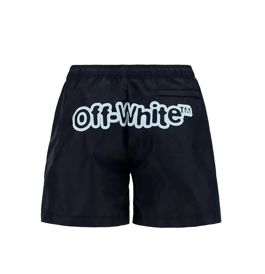 Logo Printed Swim Shorts