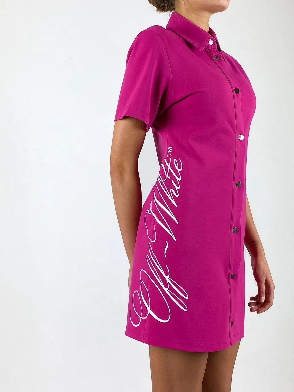 Logo Shirt Mini Dress