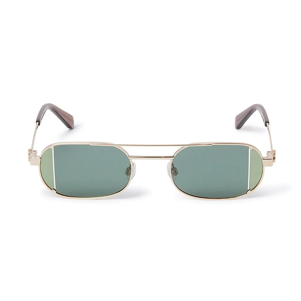 Off-White Oval Frame Sunglasses
