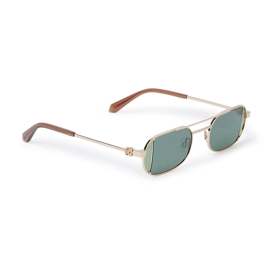 Off-White Oval Frame Sunglasses