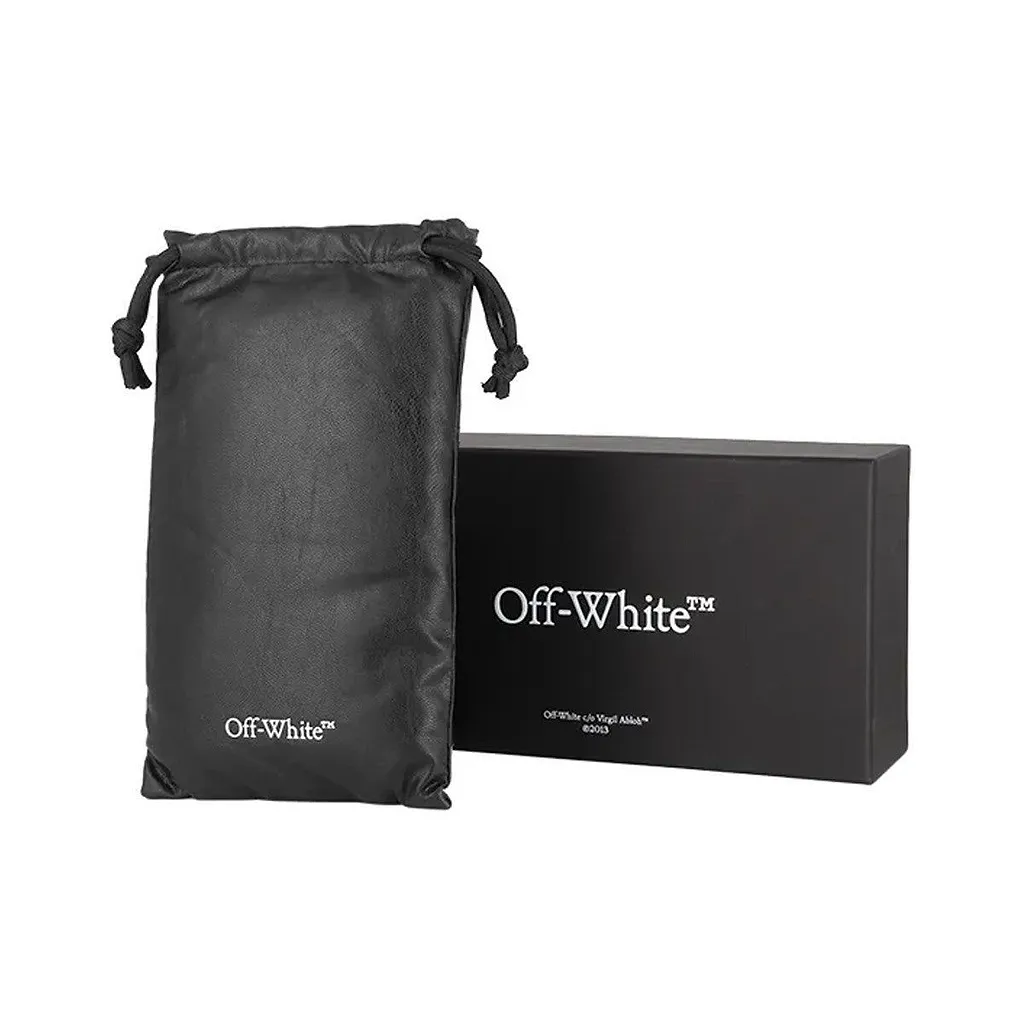 Off-White Oval Frame Sunglasses